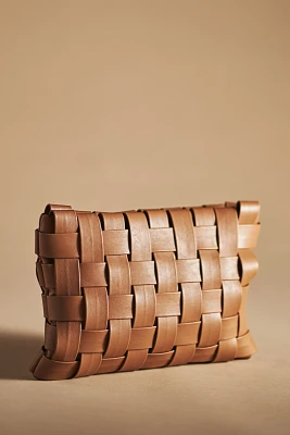 Lindy Woven Clutch