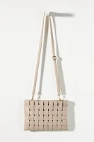 Lindy Woven Clutch