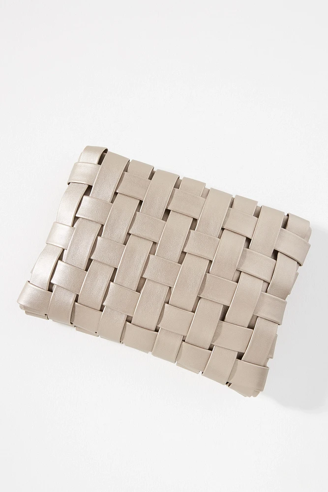 Lindy Woven Clutch