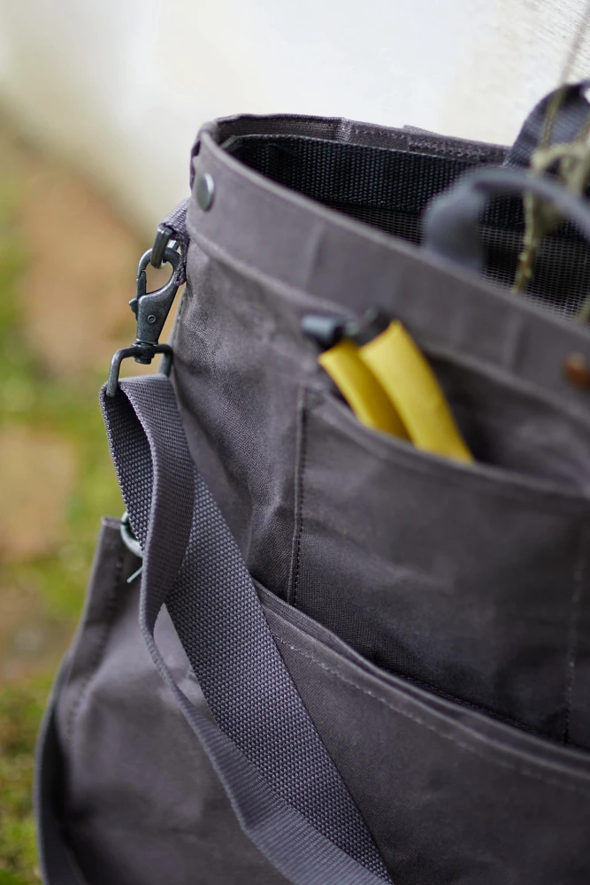 Barebones Waxed Canvas Gathering Bag