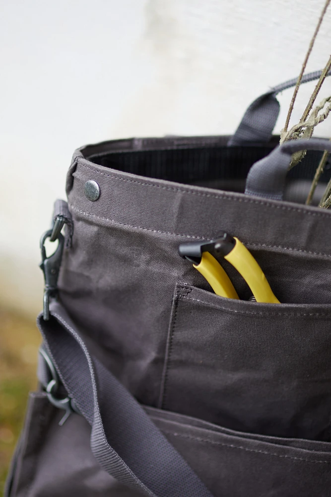 Barebones Waxed Canvas Gathering Bag