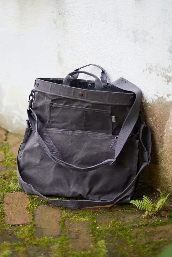 Barebones Waxed Canvas Gathering Bag