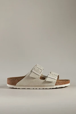 Birkenstock Arizona Suede Soft Footbed Sandals