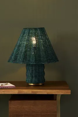 Sutton Rattan Table Lamp