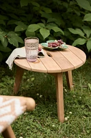 Three Leg Teak Side Table