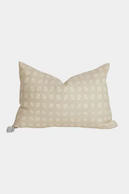 House of Nomad Checked Out Lumbar Pillow