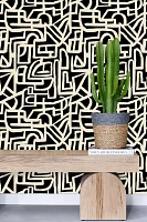 House of Nomad Jet Lag Natural Grasscloth Wallpaper