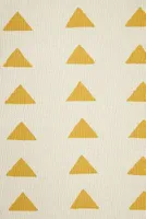Triangles Grasscloth Wallpaper