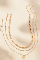 Shades of Sea Layered Necklaces