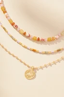 Shades of Sea Layered Necklaces