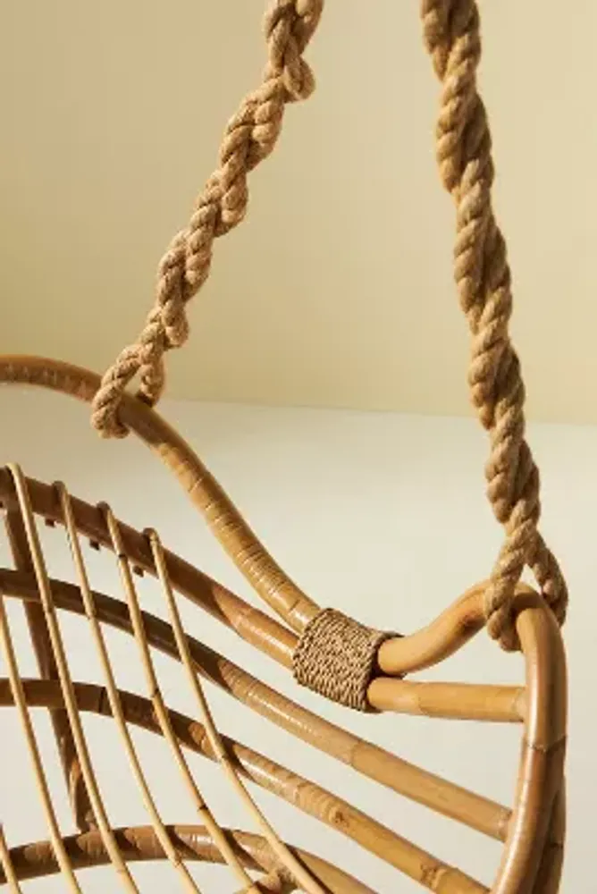 San Blas Rattan Hanging Bench