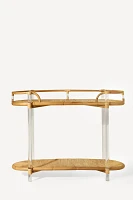 Sea Cliff Rattan Console