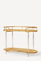 Sea Cliff Rattan Console