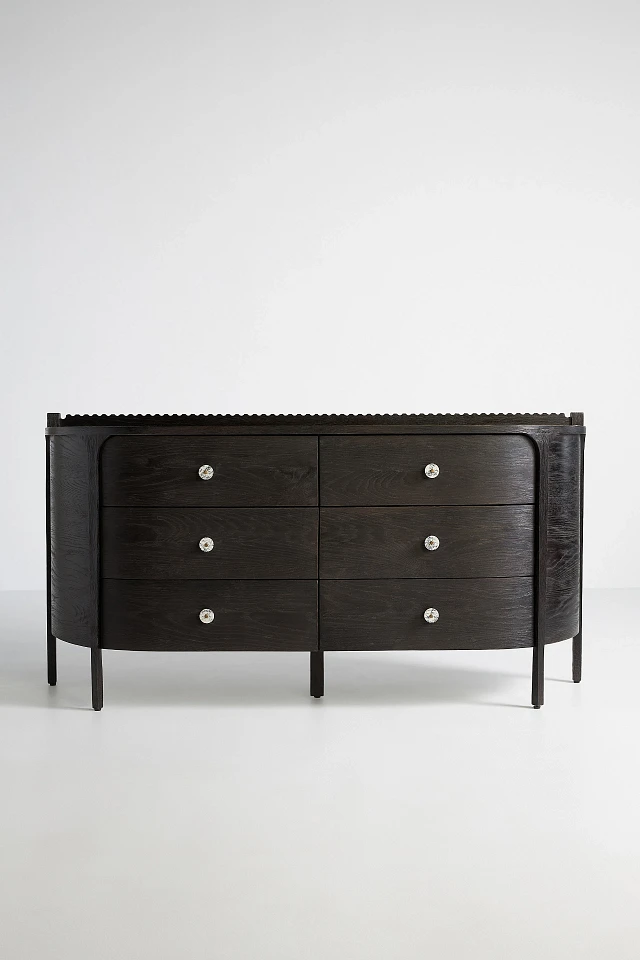 anthropologie black dresser Gabrielle Chest  Magnolia