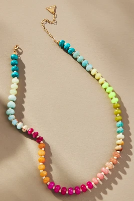 Rainbow Stone Necklace