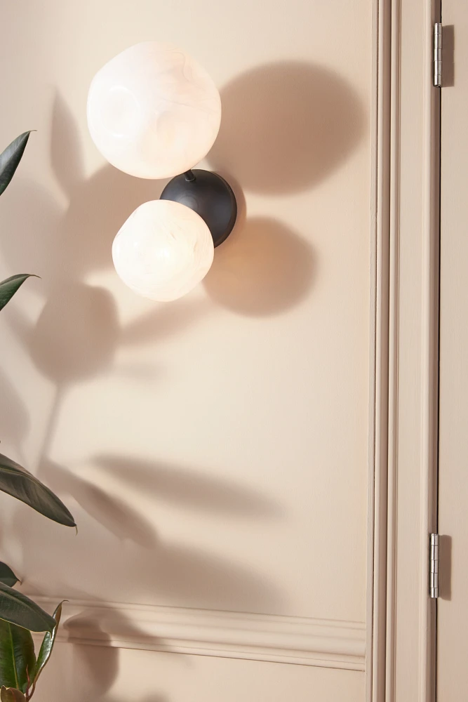 Cloud Double Sconce