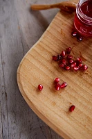 Organic Shaped Teak Root Serving Board with Handle