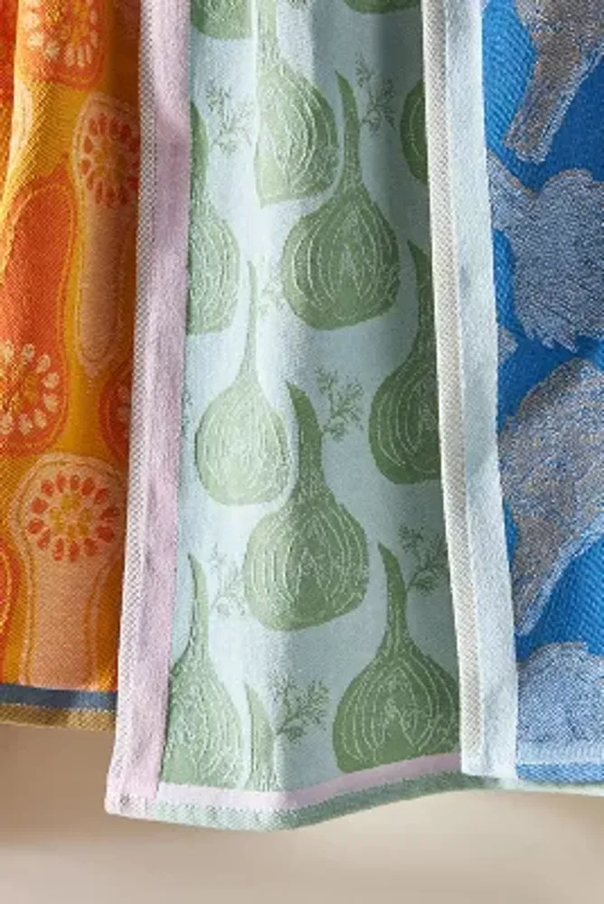 Leva Jacquard Dish Towels, Set of 3