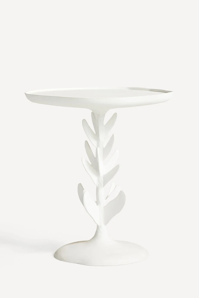 Floral Leaves Side Table