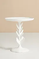 Floral Leaves Side Table