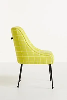 Viola Plaid Elowen Dining Chair