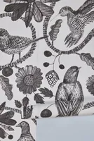 Folkloric Birds Wallpaper