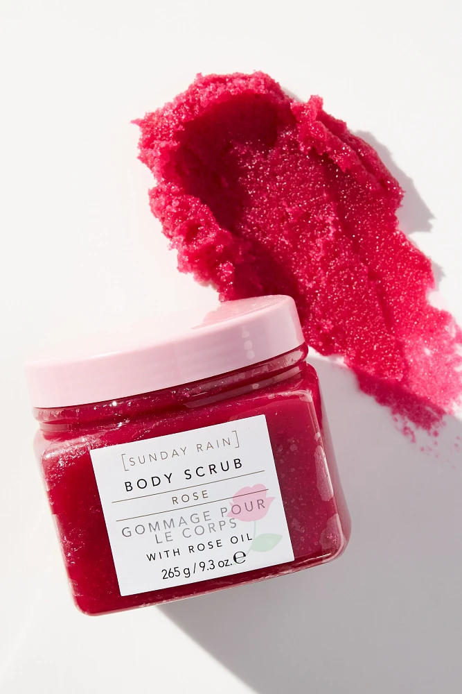 Sunday Rain Rose Body Scrub