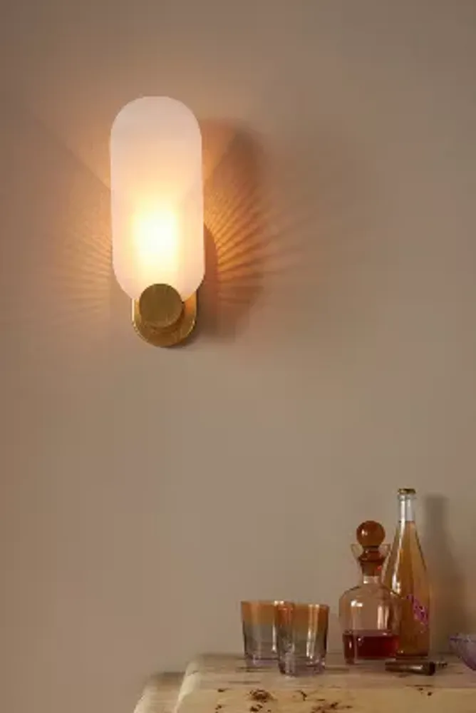 Alabaster Sconce