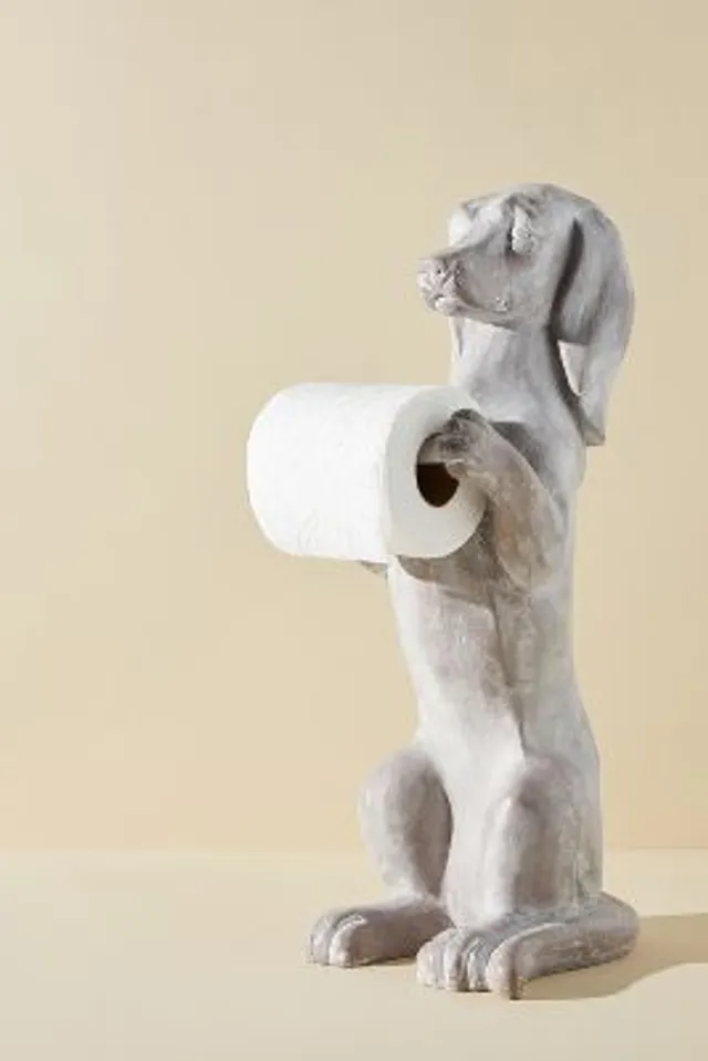 Ida Peacock Toilet Paper Holder