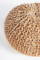 Jute Pouf