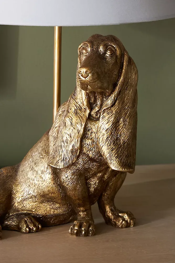 Hound Dog Table Lamp