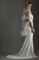 Savannah Miller Emmy Sweetheart Mermaid Wedding Gown