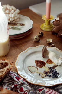 Mushroom Ceramic Plate