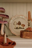 Mushroom Ceramic Plate