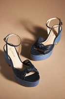 Guilhermina Knotted Platform Heels