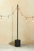 Outdoor Light Strand Pole with Tank