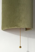 Lulu Velvet Sconce