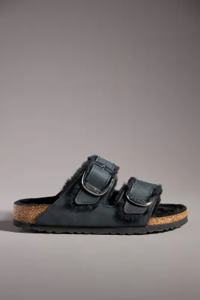 Birkenstock Arizona Big Buckle Shearling Sandals