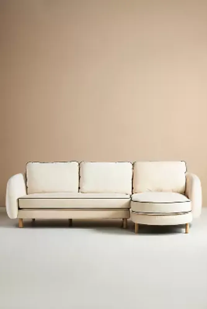 Harlow Contrast Piping Sectional