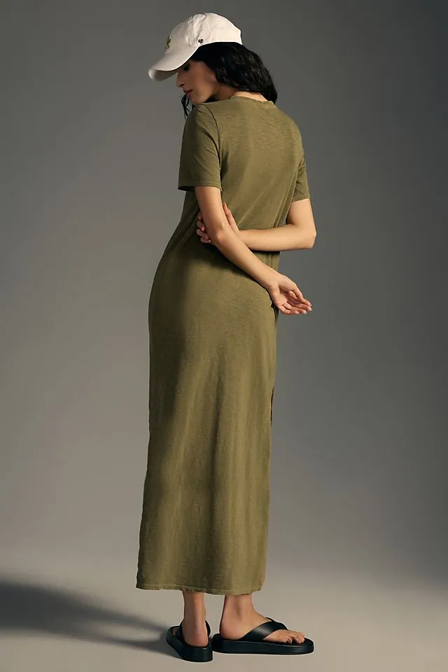 Daily Practice by Anthropologie Turtleneck Side-Slit Dress