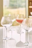 Waterfall Red Wine Glasses, Set of 4