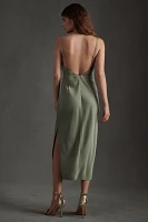 BHLDN August Satin Charmeuse Midi Dress