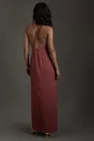 Fame and Partners Arya Jacquard Slip Dress