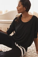 Eberjey Long-Sleeve Slouchy PJ Set