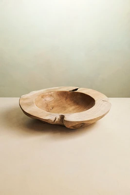 Teak Root Round Bowl Planter