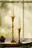 Tree Unscented Taper Candles, Set of 2