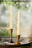 Tree Unscented Taper Candles, Set of 2