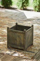 Square Galvanized Planter