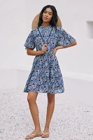 Ro's Garden Vibeka Ruffle Mini Dress