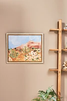 Desert Cactus Flowers Wall Art